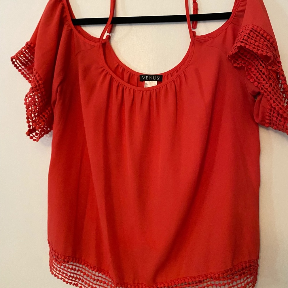 Venus spaghetti/shoulder blouse size medium